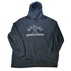 Hurley Men’s Graphic Hoodie Black Size XL